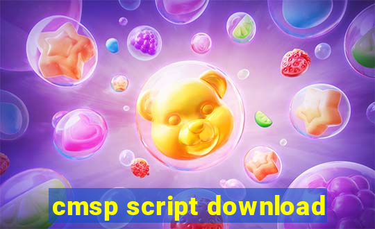 cmsp script download